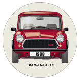 Mini Red Hot LE 1988 Coaster 4